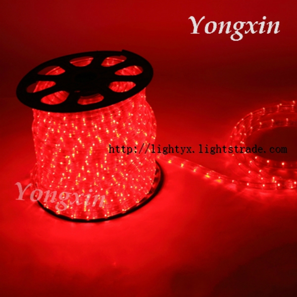 Factory Price Led Decoration Rope Light Flat 4 Wires