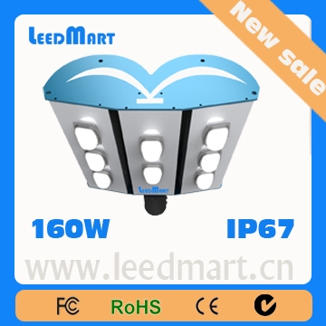 LED street light/street lamp 100W to 220W CE C-Tick FCC ROHS IP67 Five or Ten years warranty