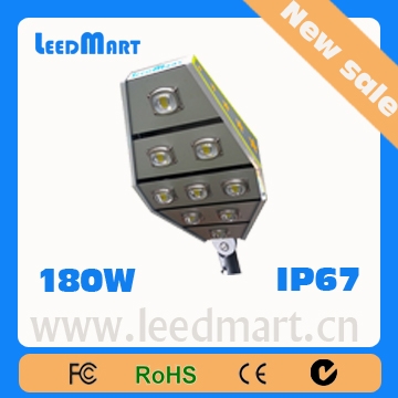 LED Street Light/Street Lamp 100W to 400W CE FCC C-Tick ROHS IP67 Five or Ten years warranty