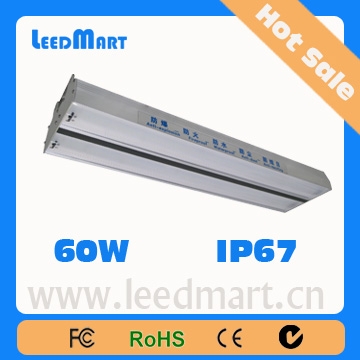 Wall Washer-Tri-proof light 60W 0.6m double tubes IP67 CE FCC RoHS C-Tick 3 years warranty