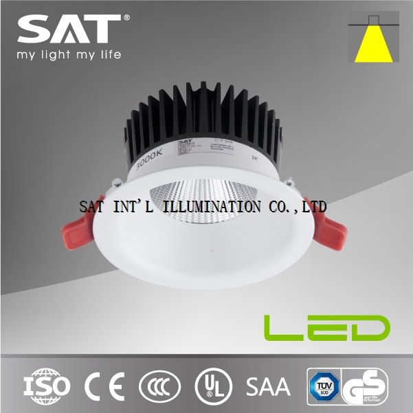 25W Dimmable Led Ceiling Light Cob with Anti Glare Baffle