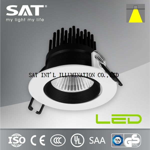7W/12W Recessed Led Ceilig Downlight with 75mm cut out size