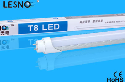 T8 LED tubes with rotating base