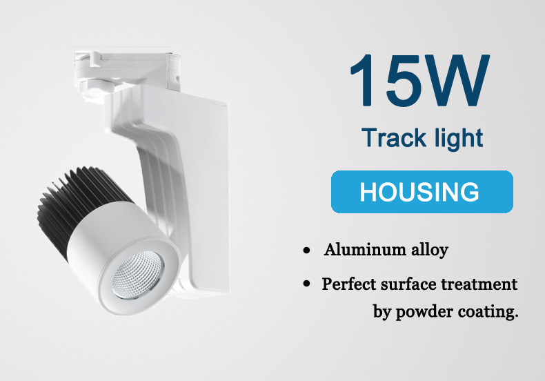 15W commercial led cob track lamp(RS-2278A)