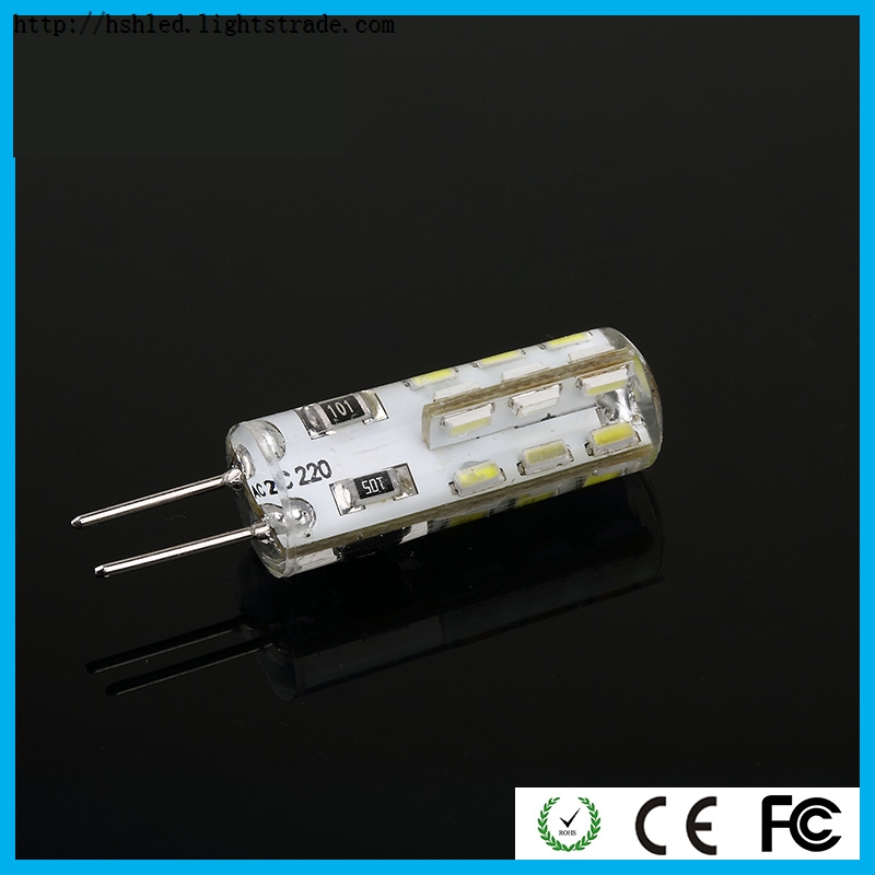 G4 High-grade transparent silicone LED corn light