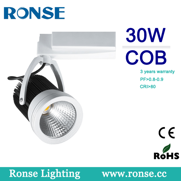 Warm White/Cool White 30W LED COB Track Light(RS-2261)