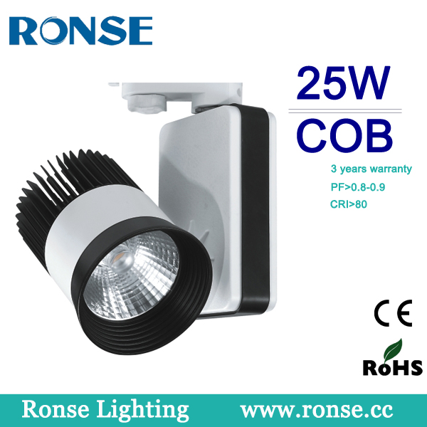 25W LED COB Track Lighting Black and White(RS-2259)