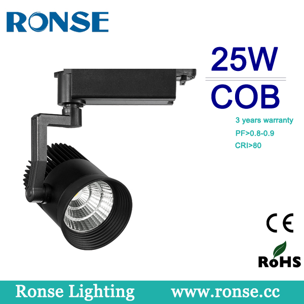 25W LED COB Track Lighting Black Body(RS-2267)