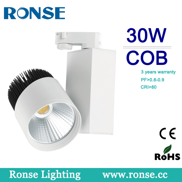 LED COB Track Light with Good Heat Elimination(RS-2266/RS-2266-2)