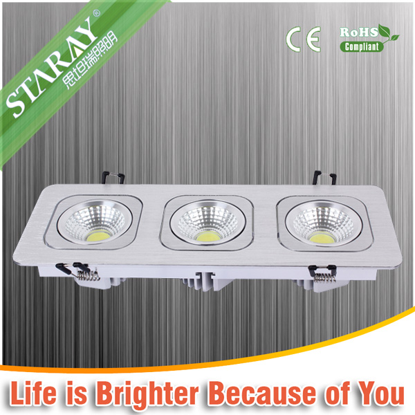 15w led cob commercal downlight