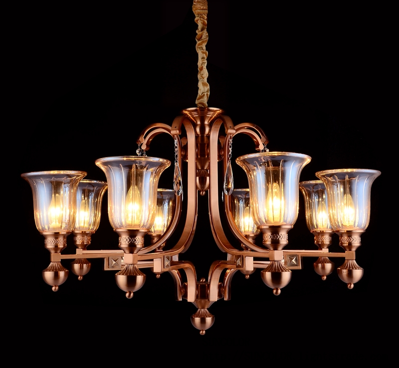 America style copper lamp