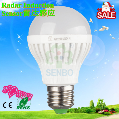 LED radar induction bulb move sensor bulb 5w