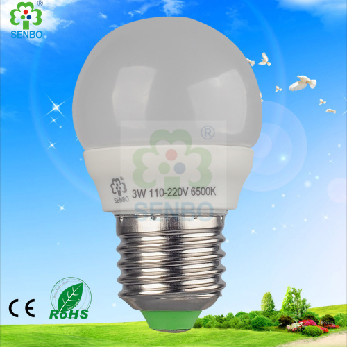 LED bulb light 3w