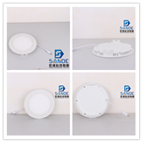 12W led ultra thin panel light Round CE RoHS Good light distribution SMD2835 