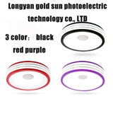 Manufacturers, wholesale supply LED Ceiling modern bedroom color circular edge acrylic lighting