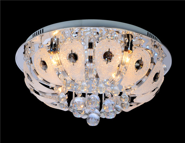 Crystal LED ceiling lights