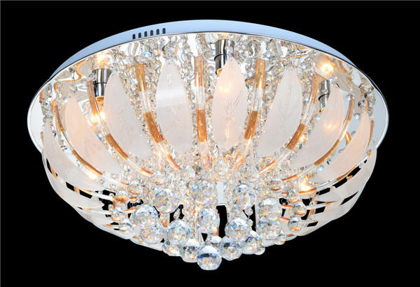 Crystal LED ceiling lights