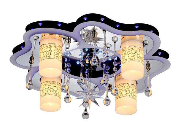 Crystal LED ceiling lights