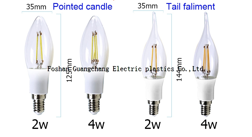 led filament bulb 2w $2.5 e12 e14