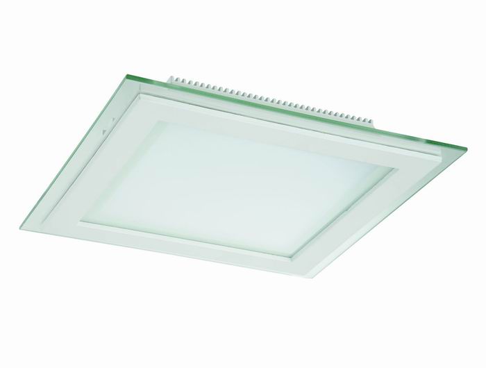 warm white and cool white glass led panel light, SMD5730 led light panel glass, dimmable backlit led