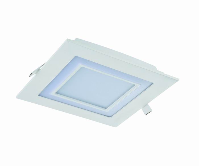 2D Color 16W blue+white recessed LED Panel Light 