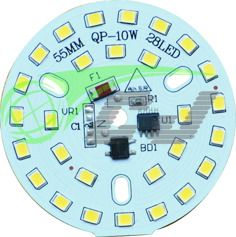 Compact Direct AC line LED module with high PF and low THD performance /10W LED bulb lamp