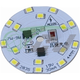Compact Direct AC line LED module with high PF and low THD performance /7W LED bulb lamp