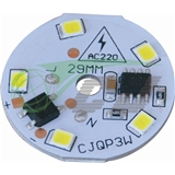 Compact Direct AC line LED module with high PF and low THD performance /3W LED bulb lamp/1 step