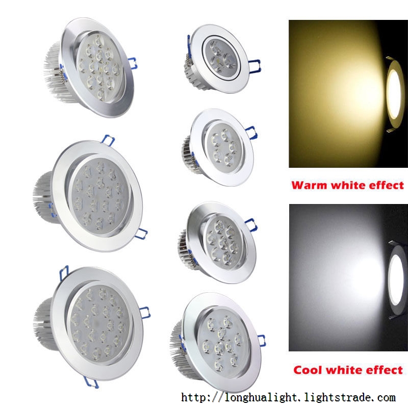 7W 12W 15W 20W 30W COB LED Downlight