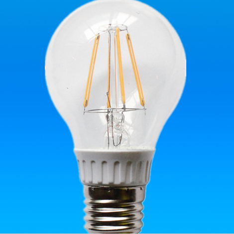 4W A60 110V/220VAC LED Filament Bulb CE RoHS ERP PSE Approved