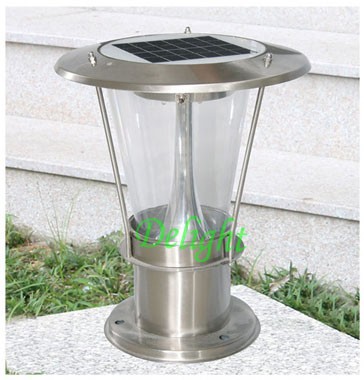 Outside Solar Lights For Home Outdoor Main Gate Solar Pillar Light Post Lamp (DL-SP316)