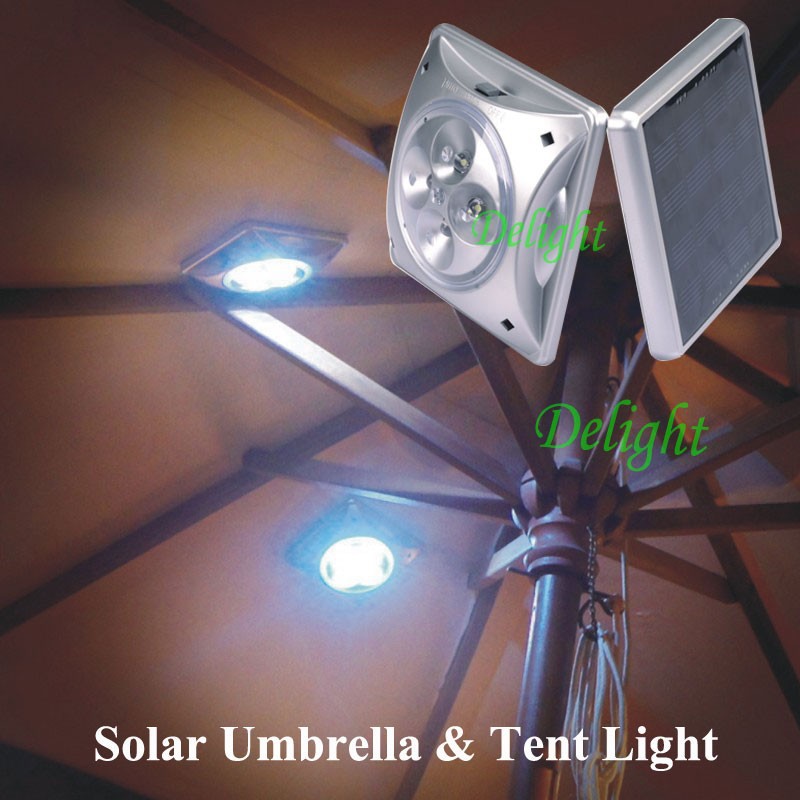 Solar Camping Tent Light Umbrella Lighting Umbrella Solar Lights Led Solar Umbrella Light (DL-SU010)