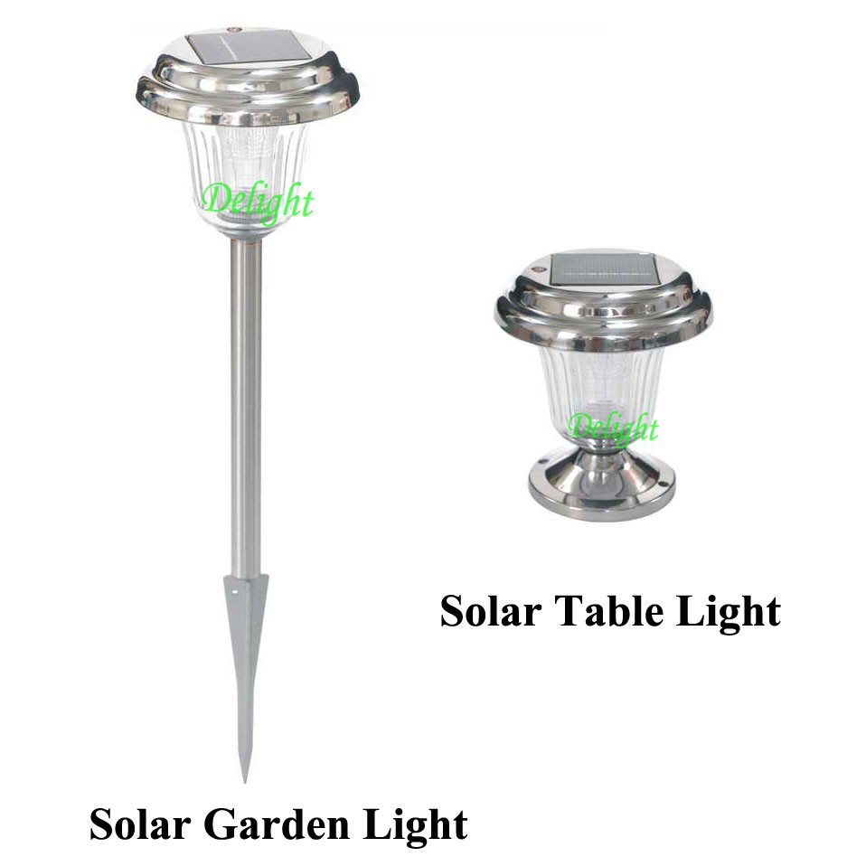 Stainless Steel Outdoor Solar Garden Led Lighting Six Colors Optional Solar Garden Light (DL-ST24)