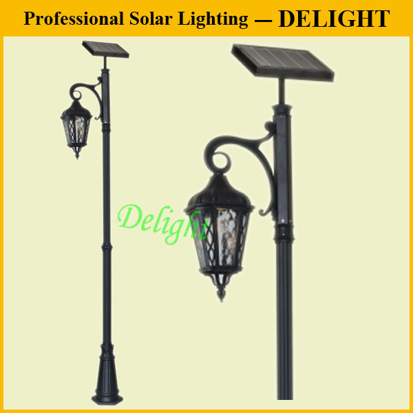 High Quality Cast Outdoor Solar Garden Lights Led Solar Street Light (DL-OSG406)