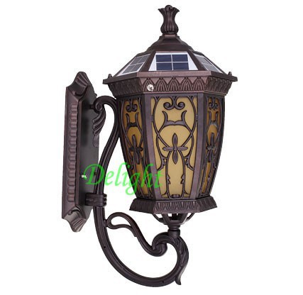 Solar Led Outdoor Wall Light Wall Mounted Outdoor Solar Lights Outdoor Solar Wall Light (DL-SW580C)