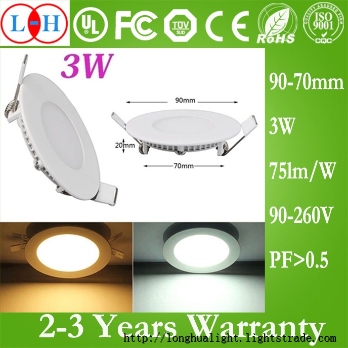 3W LED Panel Light