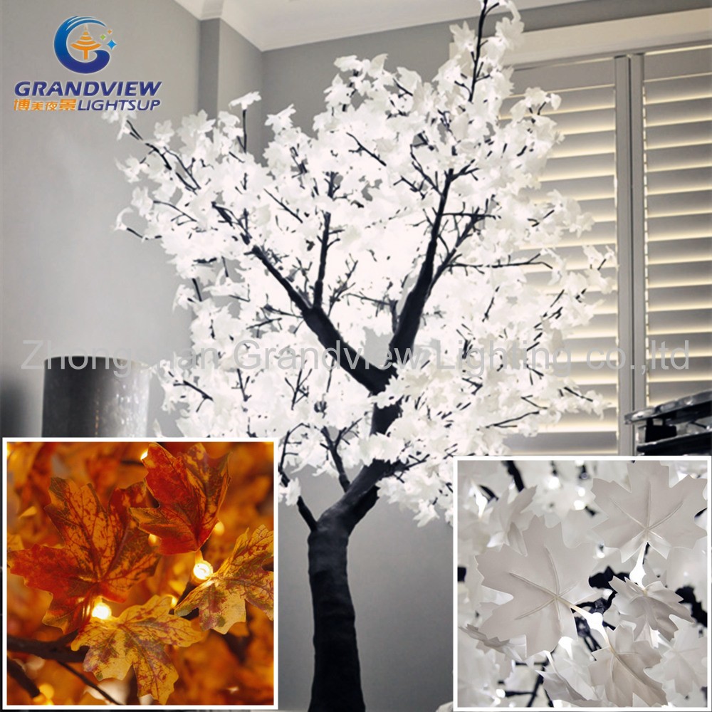 Outdoor street decoration 1.8m Maple LED Light Tree for holiday decoration