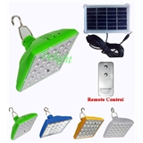 Green Energy Solar Charge Remote Control Emergency Light LED Solar Bulb Light For Homes (DL-SH03)