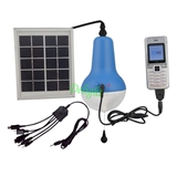 Remote Control LED Emergency Lamp Solar Led Bulb Emergency Light With Charger (DL-SH09A)