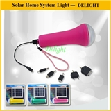 Portable Rechargeable Solar Led Emergency Led Handbag Torch Light Flash Light For Home (DL-SH08)