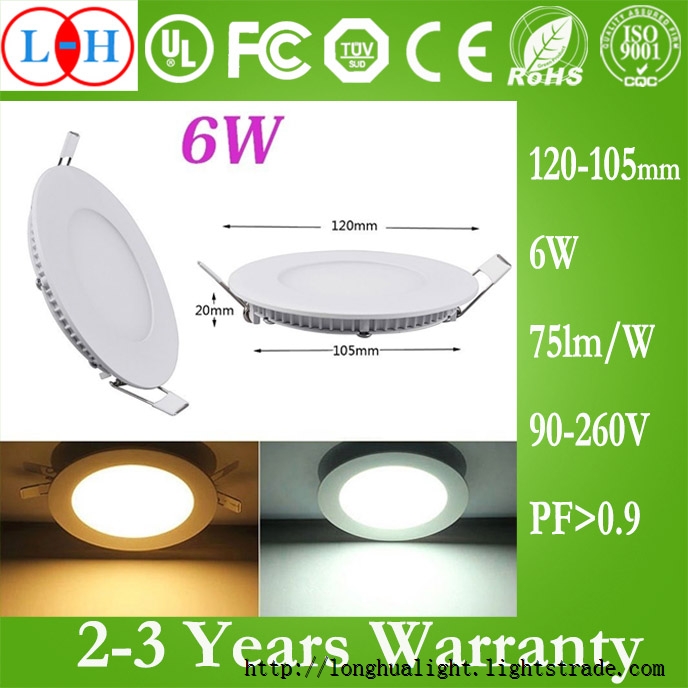 6W LED Panel Light