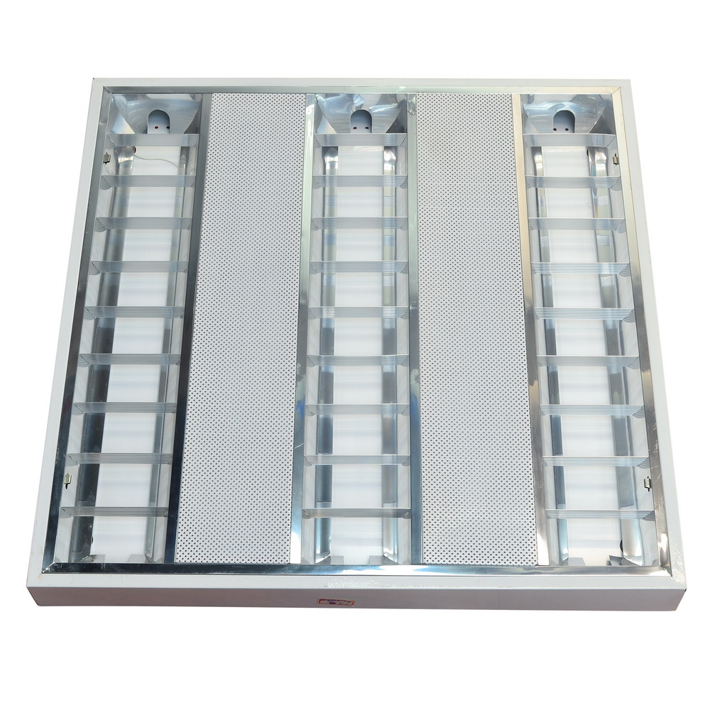 T5 grille lamp type suction a top plate