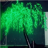 Outdoor holiday decorative LED lighted weeping willow tree light