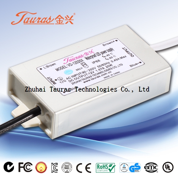 20W 12V Constant Voltage LED Switching Power Supply VA-12020X tauras