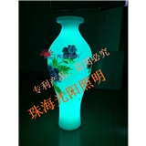2015new product led decorative household vase
