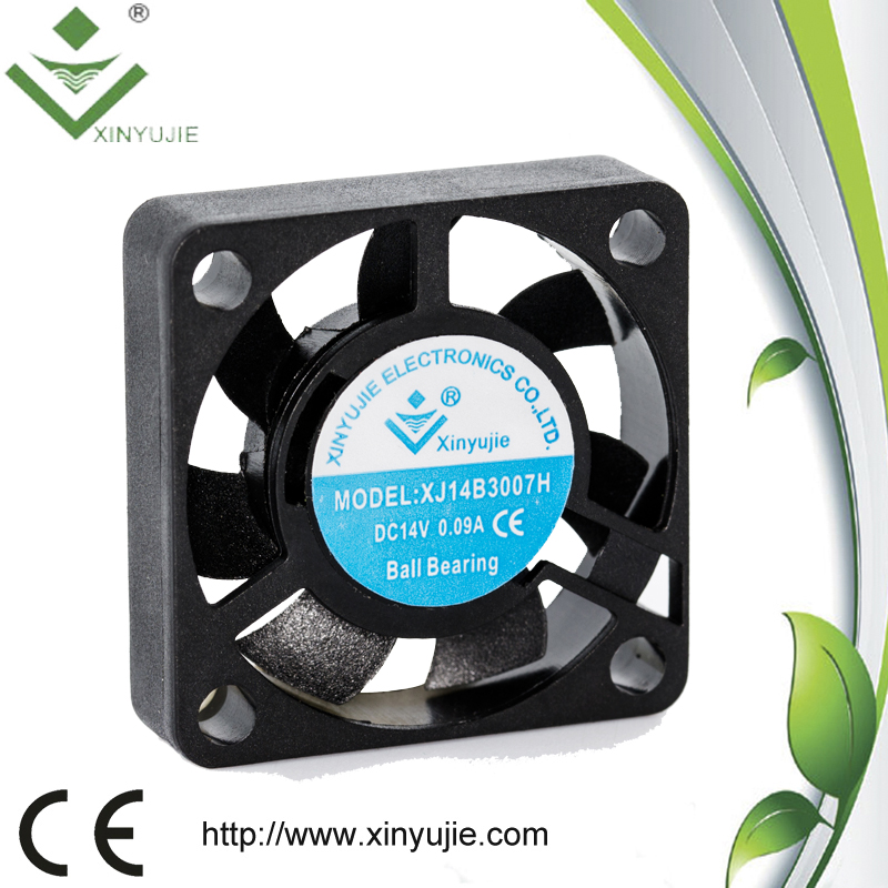 dc axial fan 3007/5V 12V dc cooling fan/solar powered ventilation fan