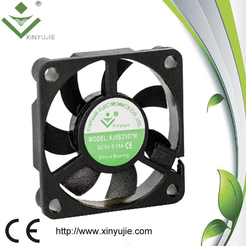 dc axial fan 3507/35*35*07mm air cooling fan/cpu water cooling radiator/usha rechargeable fan