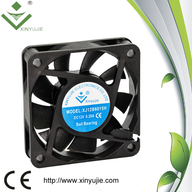 dc axial fan 6015/xinyujie cooling fan cover dc 60*15mm axial fan, portable car air conditioner 12v
