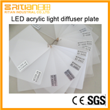 LED acrylic light diffuser sheet China supplier