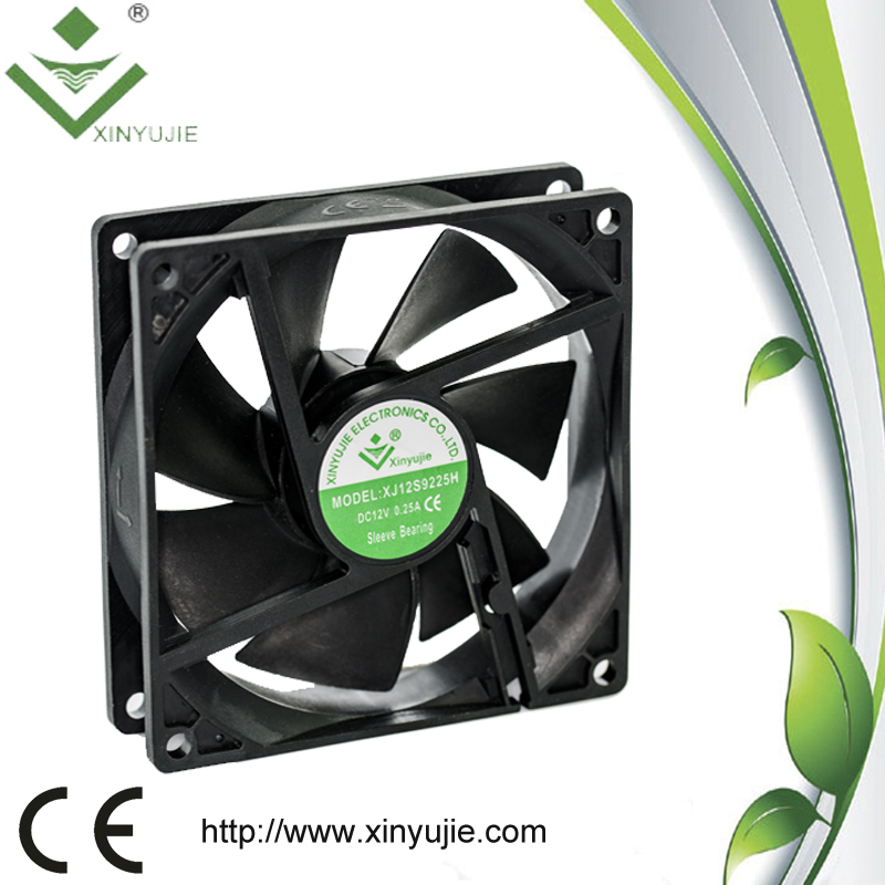 dc axial fan 9225/92*25mm small fan 12v 24v motorcycle cooling fan